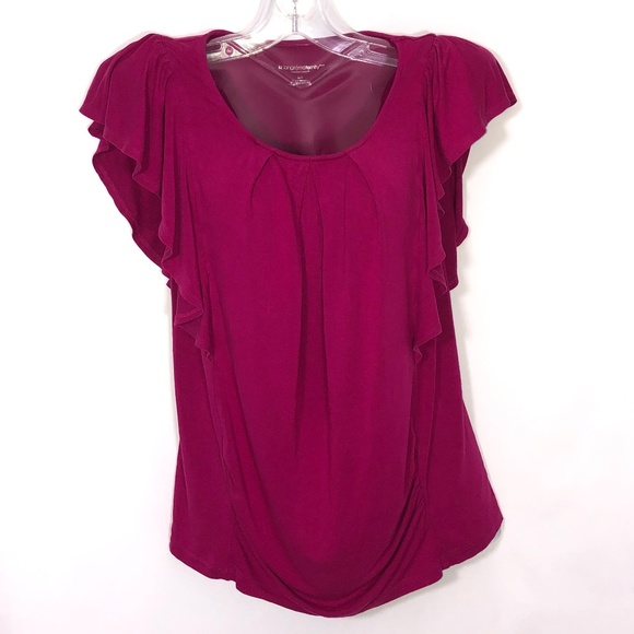 Liz Lange for Target Tops - LIZ LANGE Target flutter sleeves side ruching